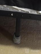 img 1 attached to Queen Size Metal Platform Bed Frame - No Box Spring Needed, Steel Slat Support By VECELO review by Alex Tilden