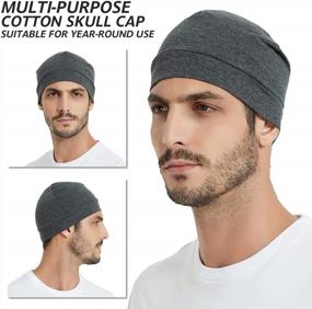img 2 attached to Versatile Headshion Skull Caps - Ideal For Cycling, Sleeping, And Outdoor Sports