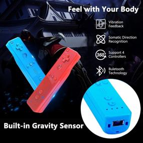 img 2 attached to Wii Remote 4-Pack With Silicone Cases And Wrist Straps For Wii/Wii U - Vibrant Colors Included!