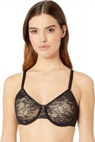 img 3 attached to Le Mystere Lace Perfection Smoother Bra, Minimizing, Back Smoothing