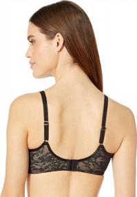 img 1 attached to Le Mystere Lace Perfection Smoother Bra, Minimizing, Back Smoothing