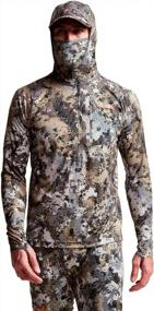 img 3 attached to Sitka Lightweight Hunting Hoody Woodsmoke Men's Clothing