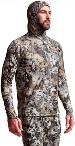 img 2 attached to Sitka Lightweight Hunting Hoody Woodsmoke Men's Clothing