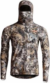 img 4 attached to Sitka Lightweight Hunting Hoody Woodsmoke Men's Clothing