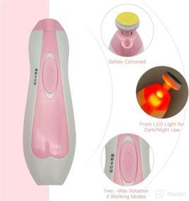 img 3 attached to Trimmer Electric Grinding Grooming Fingernails