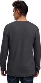 img 2 attached to Sailwind Sleeve Waffle Henley T Shirts Men's Clothing best in Shirts