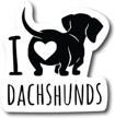 dachshund sticker dachshund wiener dog4 5 logo