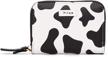 credit holder accordian zipper pockets women's handbags & wallets - wallets logo