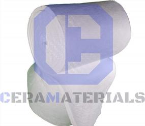 img 1 attached to 2300F 6# Fireproof Kaowool Ceramic Fiber Insulation Baffle Blanket - 2" Thick X 24" X 12.5' (Cera Manufacturing)