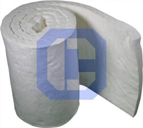 img 2 attached to 2300F 6# Fireproof Kaowool Ceramic Fiber Insulation Baffle Blanket - 2" Thick X 24" X 12.5' (Cera Manufacturing)