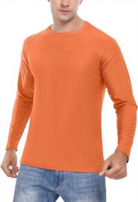 img 3 attached to Sykooria 3 Pack Men'S Long Sleeve Athletic Shirts With UPF 50+ UV Sun Protection, Lightweight And Cooling, Quick-Dry Workout T-Shirts