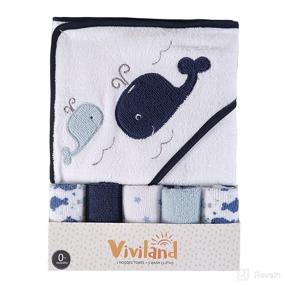 img 4 attached to Hooded Absorbent Washcloth Toddler Perfect