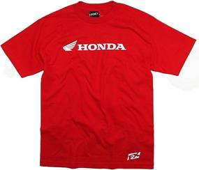 img 1 attached to 🔵 Factory Effex 'Honda' Horizontal T-Shirt - Sport Your Love for Honda in Style