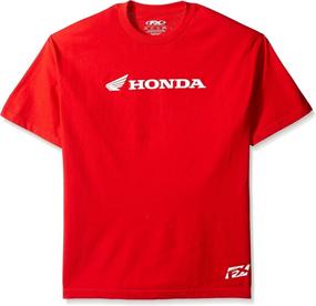 img 4 attached to 🔵 Factory Effex 'Honda' Horizontal T-Shirt - Sport Your Love for Honda in Style