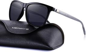 img 3 attached to 🕶️ Top-Quality MERRYS Polarized Aluminum Sunglasses: Perfect Vintage Men's Accessories