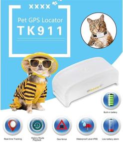 img 3 attached to ZEERKEER Pet GPS Tracker and Activity Collar - 🐾 Waterproof Dog & Cat Finder for Pets, Kids, and Elders