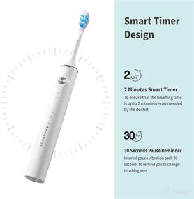 img 2 attached to Rechargeable Electric Toothbrush for Adults - Efficient Cleaning