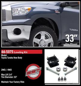 img 1 attached to Enhance Your Toyota Tundra's Suspension 🚙 with ReadyLift 66-5075 Front Leveling Strut Extension