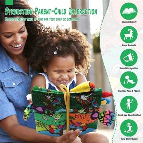 img 1 attached to 📚 Ultimate Sensory Experience: Best Infant Soft Books for Babies 0-6 Months, 6-12 Months, and 1-3 Years - Perfect Stroller Toys and Gifts for Boys & Girls!