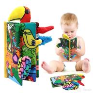 📚 ultimate sensory experience: best infant soft books for babies 0-6 months, 6-12 months, and 1-3 years - perfect stroller toys and gifts for boys & girls! logo