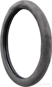 img 1 attached to Allison 92-2037 Gray Soft Grip Steering Wheel Cover: Enhance Comfort and Control with this Stylish Accessory