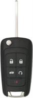 keyless2go 5-button proximity smart key replacement for chevrolet buick gmc remotes oht05918179 логотип