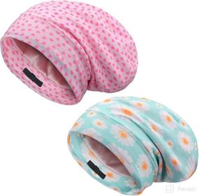 img 4 attached to Naivlizer Adjustable Slouchy Protect Sleeping Tools & Accessories - Bathing Accessories