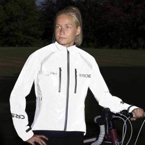 img 1 attached to Оставайтесь в безопасности и на виду с женской водонепроницаемой велосипедной курткой Proviz REFLECT360 CRS Plus