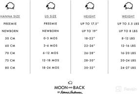 img 3 attached to 🌙 Hanna Andersson Girls' Hooded Sweatshirt - Moon and Back