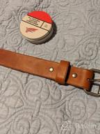 img 1 attached to Heavy Duty Full Grain Leather Men's Accessories in Belts review by Eric Alcantara