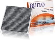 🚗 1 pack-rt160 premium cabin air filter with activated carbon - fits tucson, kona, veloster, venue, seltos, soul, sportage logo