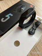 img 2 attached to Smart bracelet Xiaomi Mi Smart Band 5 Global, black review by Danuta Maszczykowska ᠌