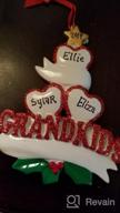 img 1 attached to 2022 Personalized Grandkids Ornament - Unique Grandma & Grandpa Gifts From 4 Grandchildren - Charming Polyresin Family Christmas Ornaments For Grandparents review by Greg Stevenson