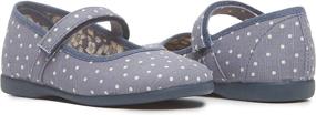 img 3 attached to 👧 Stylish and Comfortable Mary Jane Flats Straps for Girls' – Childrenchic Shoes