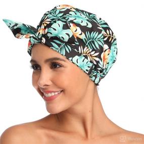 img 4 attached to 🚿 Upgrade Your Shower Routine with VVolf Shower Turban: Reusable & Waterproof