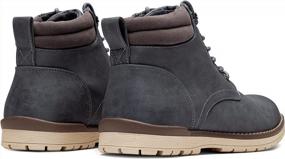 img 2 attached to Stay Dry And Stylish On The Trail: Vostey Waterproof Men'S Hiking Chukka Boots