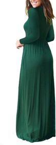 img 2 attached to HAOMEILI Womens Sleeve Dresses with Pockets: Fashionable Women's Clothing - Dresses