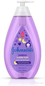 img 4 attached to 🛁 Johnson's Bedtime Baby Bubble Bath: Gentle, Tear-Free Nighttime Bubble Bath with NaturalCalm Aromas for Babies, Kids & Toddlers