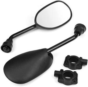 img 3 attached to Handlebar Rearview Mirror Motorcycle Street