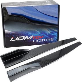 img 4 attached to IJDMTOY Universal Winglets Diffusers Compatible