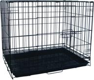 🏠 wireframe pet kennel with removable plastic tray логотип