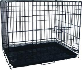 img 2 attached to 🏠 Wireframe Pet Kennel with Removable Plastic Tray