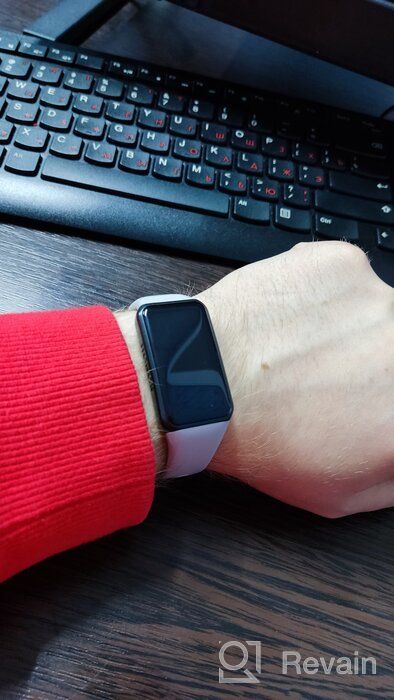 img 1 attached to Smart bracelet HONOR Band 6 RU, black review by Doyun  Hwang ᠌