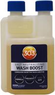 303 salt eliminator wash boost - effective for salt removal, rust protection, corrosion defense, salt breakdown, safe for vehicles and boats - 8oz (30592) logo