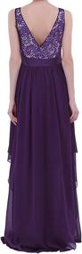 img 1 attached to YiZYiF Womens Elegant Sleeveless Bridesmaid Dresses: Classy Attire for Special Occasions