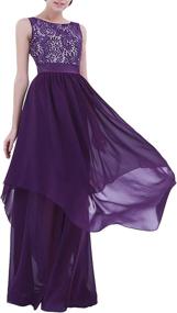 img 3 attached to YiZYiF Womens Elegant Sleeveless Bridesmaid Dresses: Classy Attire for Special Occasions