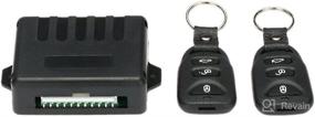 img 2 attached to Enhanced Universal Car Door Lock Kit - Geevorks 12V Door Lock Actuator Keyless Entry System with 2 Remotes, Car Power Door Lock Remote Central Locking Package