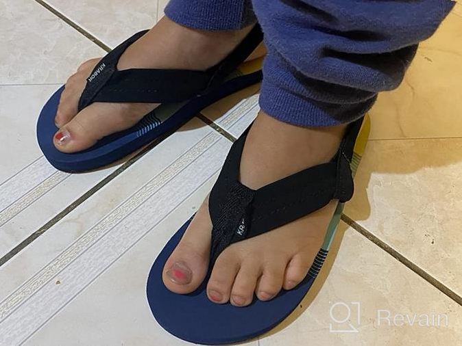 img 1 attached to 👟 Boys' Shoes and Sandals with Little Wave Printed Straps review by Cliff Gibs