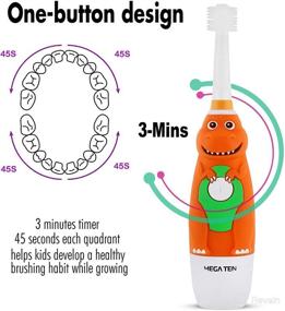 img 3 attached to 🪥 Revolutionary Brilliant Toothbrush Character: The Ultimate Electric Microfiber Solution for a Brighter Smile