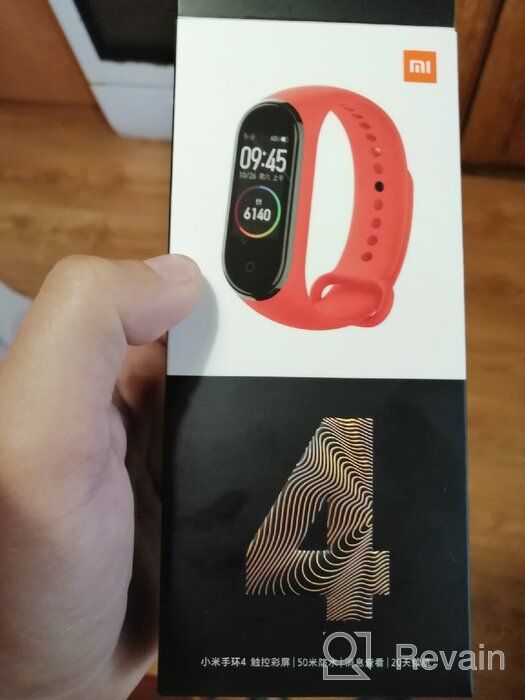 img 1 attached to Smart Xiaomi Mi Smart Band Bracelet 4 NFC RU, black review by Chiyo Ogawa ᠌